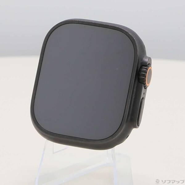 〔中古〕Apple(アップル) Apple Watch Ultra 3 GPS + Cellular 49mm ブラックチタニウムケース バンド無し〔262-ud〕 | 
