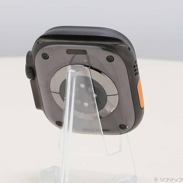 〔中古〕Apple(アップル) Apple Watch Ultra 3 GPS + Cellular 49mm ブラックチタニウムケース バンド無し〔262-ud〕 |  | 02