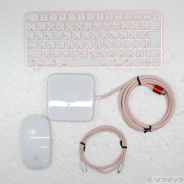 〔中古〕Apple(アップル) iMac 24-inch Mid-2021 MJVA3J／A Apple M1 8コアCPU_7コアGPU 8GB SSD256GB ピンク 〔12.7 Monterey〕〔258-ud〕 |  | 04