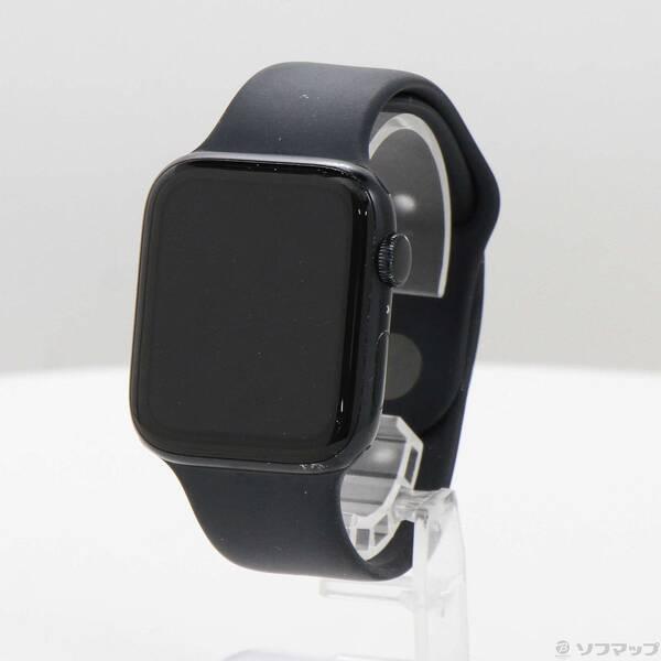 〔中古〕Apple(アップル) Apple Watch SE 第2世代 GPS 44mm ミッドナイトアルミニウムケース ミッドナイトスポーツバンド〔377-ud〕 | 