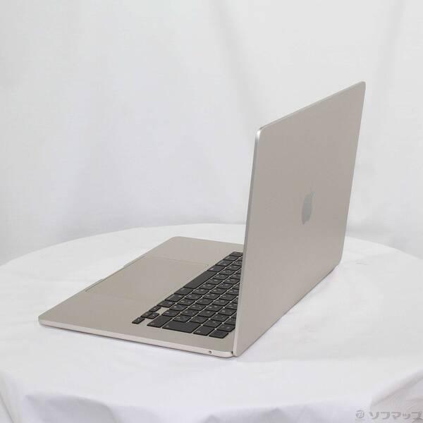 〔中古〕Apple(アップル) MacBook Air 15.3-inch Mid-2023 MQKU3J／A Apple M2 8コアCPU_10コアGPU 8GB SSD256GB スターライト 〔26.3 Tahoe〕〔377-ud〕 |  | 01