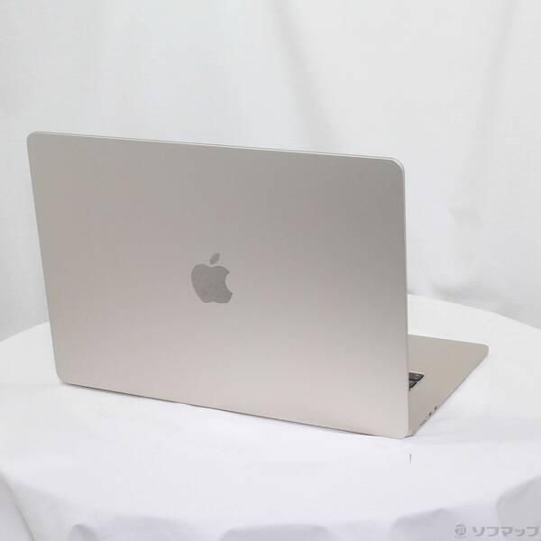 〔中古〕Apple(アップル) MacBook Air 15.3-inch Mid-2023 MQKU3J／A Apple M2 8コアCPU_10コアGPU 8GB SSD256GB スターライト 〔26.3 Tahoe〕〔377-ud〕 |  | 02