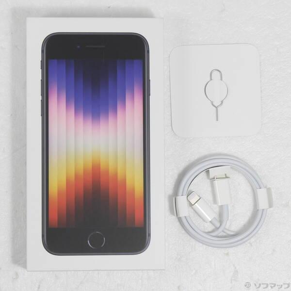〔中古〕Apple(アップル) iPhone SE 第3世代 64GB ミッドナイト MMYC3J／A SIMフリー〔295-ud〕 |  | 04