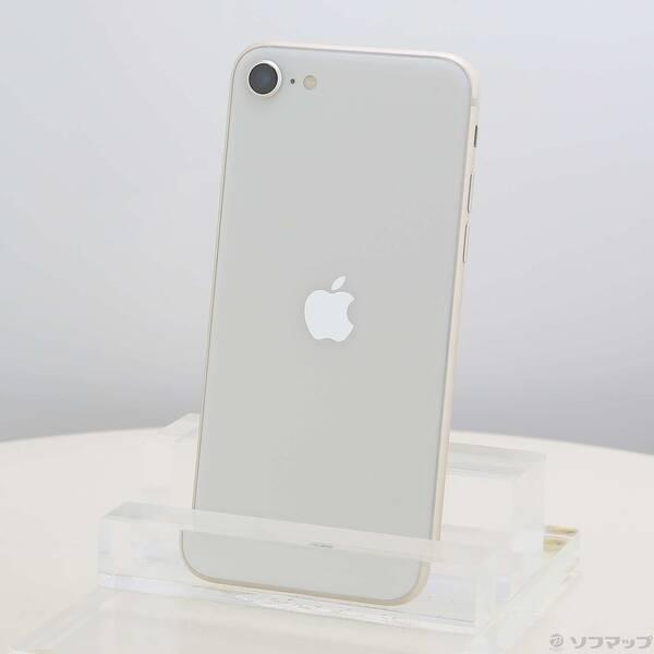 〔中古〕Apple(アップル) iPhone SE 第3世代 64GB スターライト MMYD3J／A SIMフリー〔368-ud〕 | 