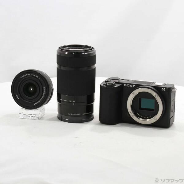 〔中古〕SONY(ソニー) VLOGCAM ZV-E10 II ダブルズームレンズキット ブラック ZV-E10M2X B〔269-ud〕 | 