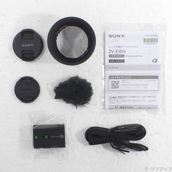 〔中古〕SONY(ソニー) VLOGCAM ZV-E10 II ダブルズームレンズキット ブラック ZV-E10M2X B〔269-ud〕 |  | 05