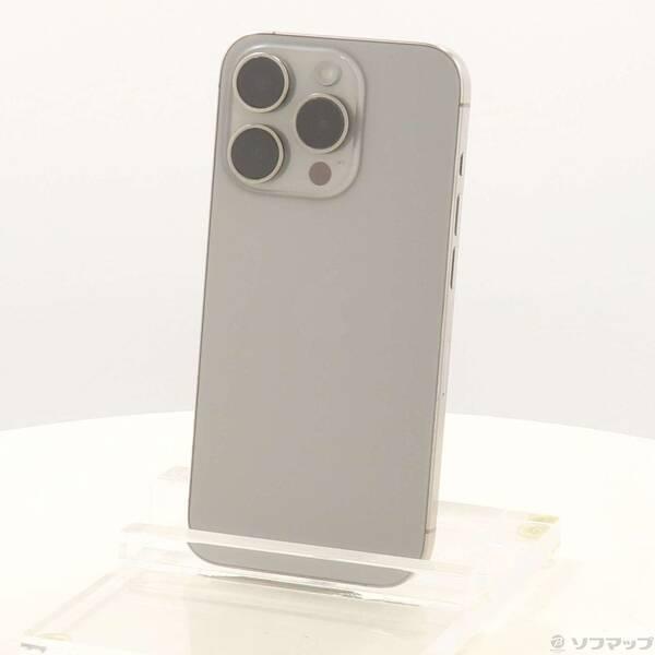 〔中古〕Apple(アップル) iPhone15 Pro 256GB ナチュラルチタニウム MTUF3J／A SIMフリー〔305-ud〕 | 