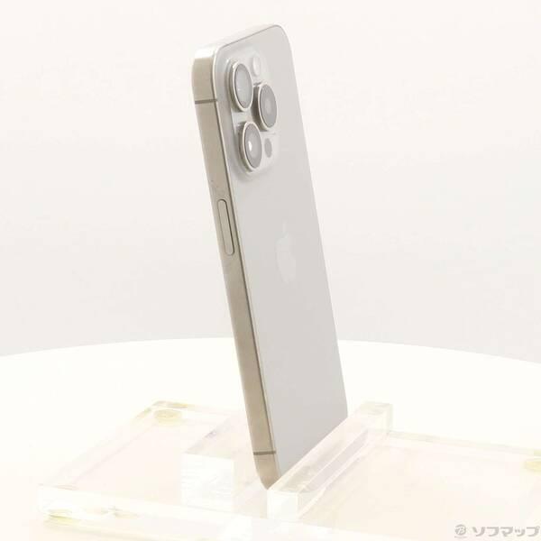 〔中古〕Apple(アップル) iPhone15 Pro 256GB ナチュラルチタニウム MTUF3J／A SIMフリー〔305-ud〕 |  | 03