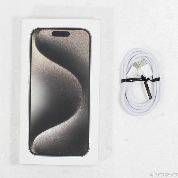 〔中古〕Apple(アップル) iPhone15 Pro 256GB ナチュラルチタニウム MTUF3J／A SIMフリー〔305-ud〕 |  | 04