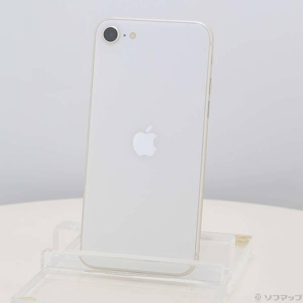 〔中古〕Apple(アップル) iPhone SE 第3世代 64GB スターライト MMYD3J／A SIMフリー〔262-ud〕 | 