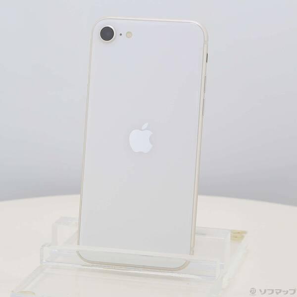 〔中古〕Apple(アップル) iPhone SE 第3世代 64GB スターライト MMYD3J／A SIMフリー〔262-ud〕 | 