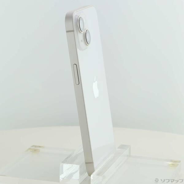 〔中古〕Apple(アップル) iPhone14 256GB スターライト MPW33J／A SIMフリー〔377-ud〕 |  | 03