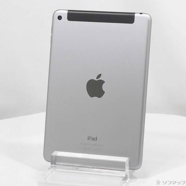 〔中古〕Apple(アップル) iPad mini 4 128GB スペースグレイ MK762J／A auロック解除SIMフリー〔305-ud〕 | 
