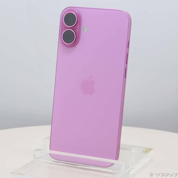 〔中古〕Apple(アップル) iPhone16 Plus 256GB ピンク MXVJ3J／A SIMフリー〔258-ud〕 | 
