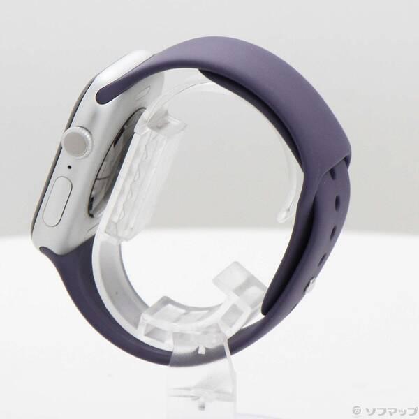 〔中古〕Apple(アップル) Apple Watch Series 11 GPS 46mm シルバーアルミニウムケース パープルフォグスポーツバンド〔198-ud〕 |  | 01