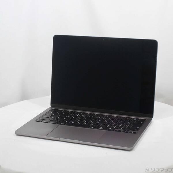 〔中古〕Apple(アップル) MacBook Air 13.6-inch Mid-2022 MLXW3J／A Apple M2 8コアCPU_8コアGPU 8GB SSD256GB スペースグレイ 〔26.3 Tahoe〕〔377-ud〕 | 