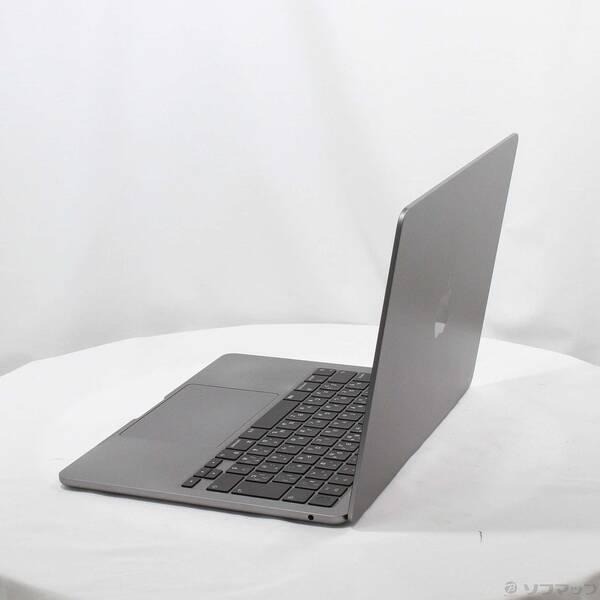 〔中古〕Apple(アップル) MacBook Air 13.6-inch Mid-2022 MLXW3J／A Apple M2 8コアCPU_8コアGPU 8GB SSD256GB スペースグレイ 〔26.3 Tahoe〕〔377-ud〕 |  | 01