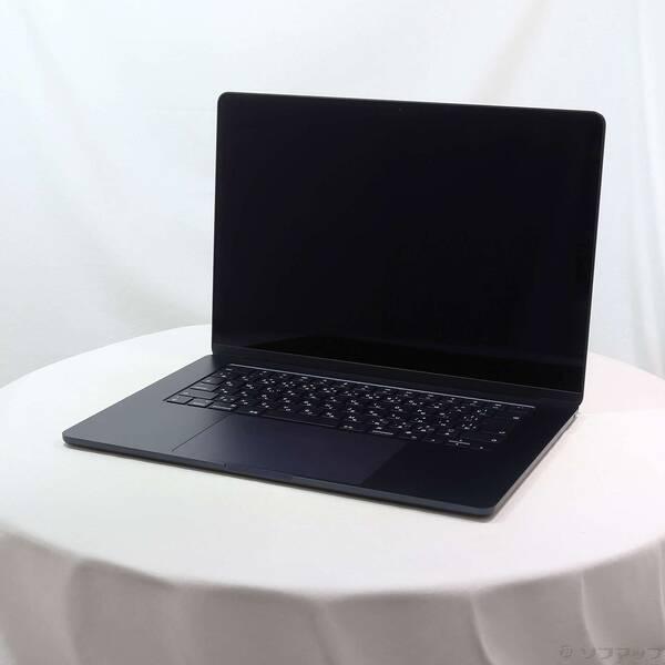 〔中古〕Apple(アップル) MacBook Air 15.3-inch Mid-2023 MQKW3J／A Apple M2 8コアCPU_10コアGPU 8GB SSD256GB ミッドナイト 〔26.3 Tahoe〕〔198-ud〕 | 