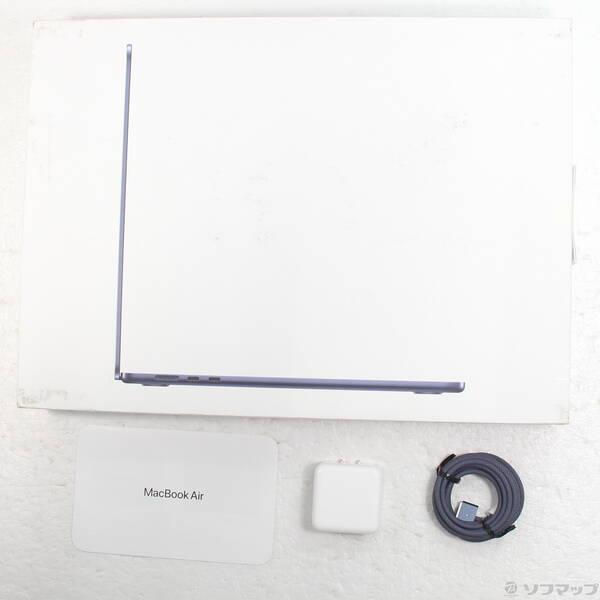 〔中古〕Apple(アップル) MacBook Air 15.3-inch Mid-2023 MQKW3J／A Apple M2 8コアCPU_10コアGPU 8GB SSD256GB ミッドナイト 〔26.3 Tahoe〕〔198-ud〕 |  | 04