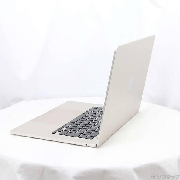 〔中古〕Apple(アップル) MacBook Air 15.3-inch Mid-2023 MQKV3J／A Apple M2 8コアCPU_10コアGPU 8GB SSD512GB スターライト 〔26.3 Tahoe〕〔258-ud〕 |  | 01
