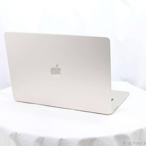 〔中古〕Apple(アップル) MacBook Air 15.3-inch Mid-2023 MQKV3J／A Apple M2 8コアCPU_10コアGPU 8GB SSD512GB スターライト 〔26.3 Tahoe〕〔258-ud〕 |  | 02