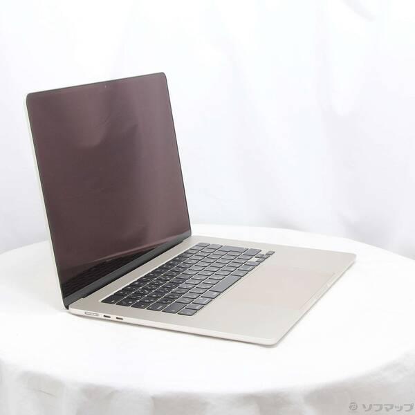 〔中古〕Apple(アップル) MacBook Air 15.3-inch Mid-2023 MQKV3J／A Apple M2 8コアCPU_10コアGPU 8GB SSD512GB スターライト 〔26.3 Tahoe〕〔258-ud〕 |  | 03