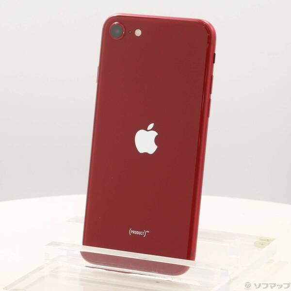 〔中古〕Apple(アップル) iPhone SE 第3世代 64GB プロダクトレッド MMYE3J／A SIMフリー〔262-ud〕 | 