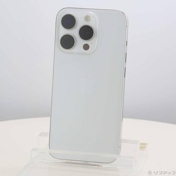 〔中古〕Apple(アップル) iPhone15 Pro 512GB ホワイトチタニウム MTUJ3J／A SIMフリー〔258-ud〕 | 