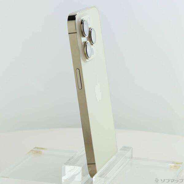 美品　Apple iPhone 14 Pro 128GB MQ073J/A 本体 中古〕Apple(アップル) iPhone14 Pro 128GB ゴールド MQ073J／A SIM