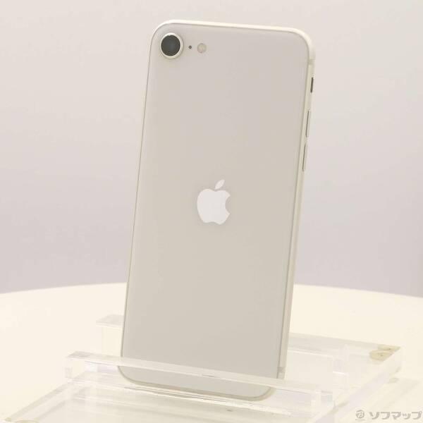 〔中古〕Apple(アップル) iPhone SE 第3世代 64GB スターライト MMYD3J／A SIMフリー〔371-ud〕 | 