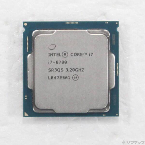 〔中古〕intel(インテル) Core i7 8700 〔3.2GHz／LGA 1151〕〔262-ud〕 | 