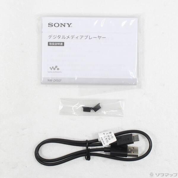 〔中古〕SONY(ソニー) WALKMAN ZX500シリーズ メモリ64GB ブラック NW-ZX507 B〔377-ud〕 |  | 04