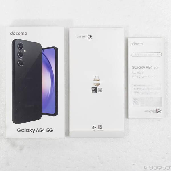 〔中古〕SAMSUNG(サムスン) Galaxy A54 5G 128GB オーサムブラック SC-53D docomo SIMフリー〔276-ud〕 |  | 04