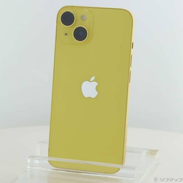 〔中古〕Apple(アップル) iPhone14 128GB イエロー MR3Q3J／A SIMフリー〔377-ud〕 | 