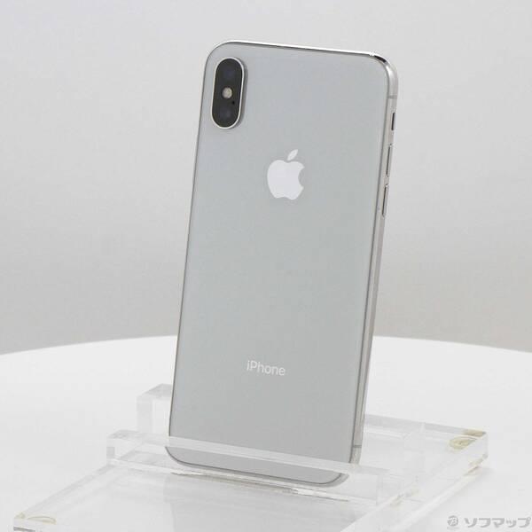 〔中古〕Apple(アップル) iPhoneX 256GB シルバー MQC22J／A SIMフリー〔352-ud〕 | 