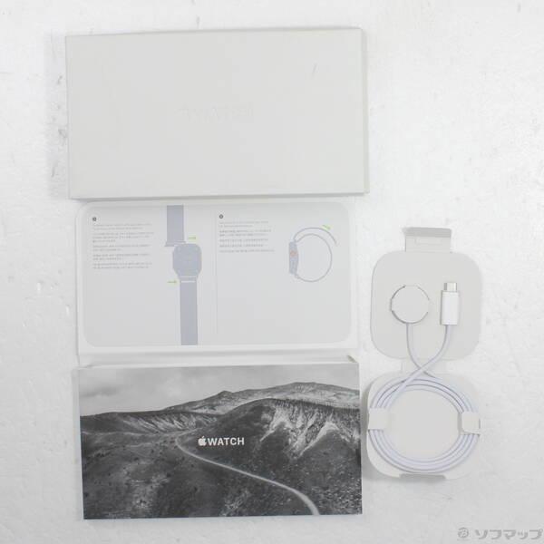 〔中古〕Apple(アップル) Apple Watch Ultra GPS + Cellular 49mm チタニウムケース ブルー／グレイトレイルループ〔377-ud〕 |  | 04