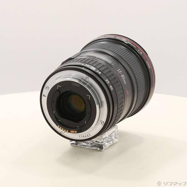 〔中古〕Canon(キヤノン) Canon EF 17-40mm F4L USM (レンズ)〔258-ud〕 |  | 02