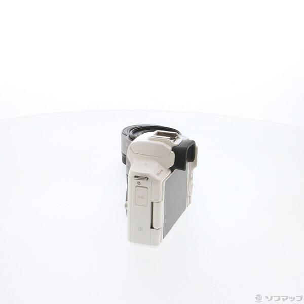中古〕Canon(キヤノン) EOS Kiss M ダブルレンズキット ホワイト〔198