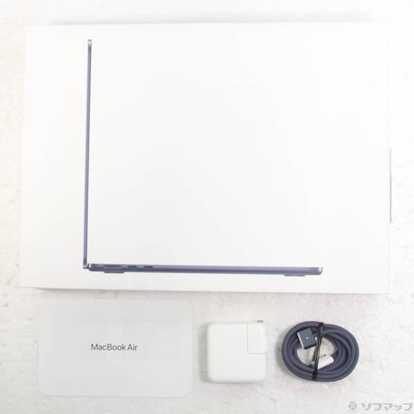 〔中古〕Apple(アップル) MacBook Air 13.6-inch Late-2024 MC7X4J／A Apple M2 8コアCPU_8コアGPU 16GB SSD256GB ミッドナイト 〔26.3 Tahoe〕〔344-ud〕 |  | 04