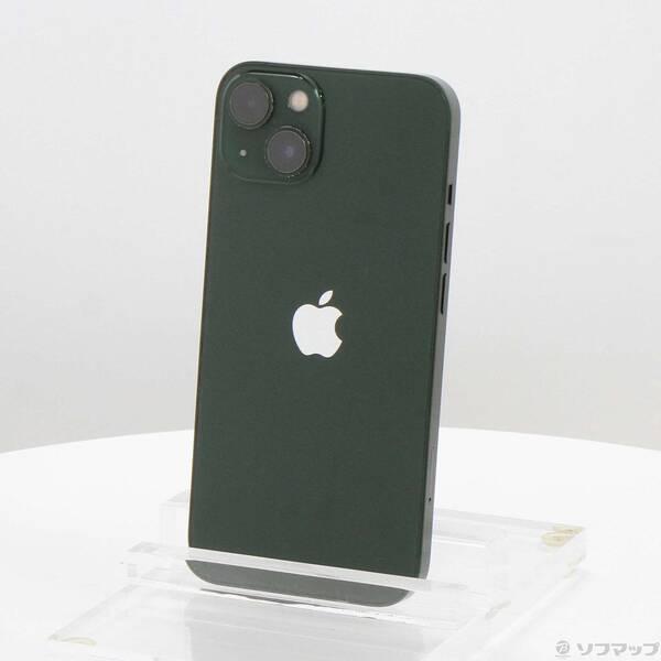 〔中古〕Apple(アップル) iPhone13 128GB グリーン MNGG3J／A SIMフリー〔262-ud〕 | 