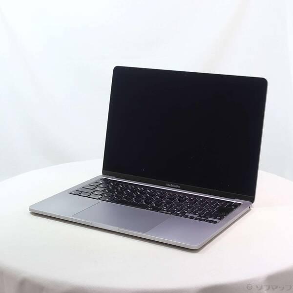 〔中古〕Apple(アップル) MacBook Pro 13.3-inch Late-2020 MYD92J／A Apple M1 8コアCPU_8コアGPU 16GB SSD512GB スペースグレイ 〔26.3 Tahoe〕〔262-ud〕 | 