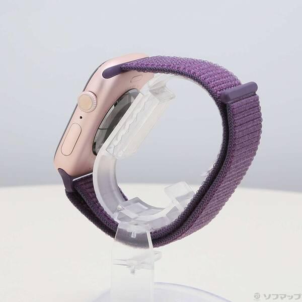 〔中古〕Apple(アップル) Apple Watch Series 10 GPS 46mm ローズゴールドアルミニウムケース プラムスポーツループ〔262-ud〕 |  | 01