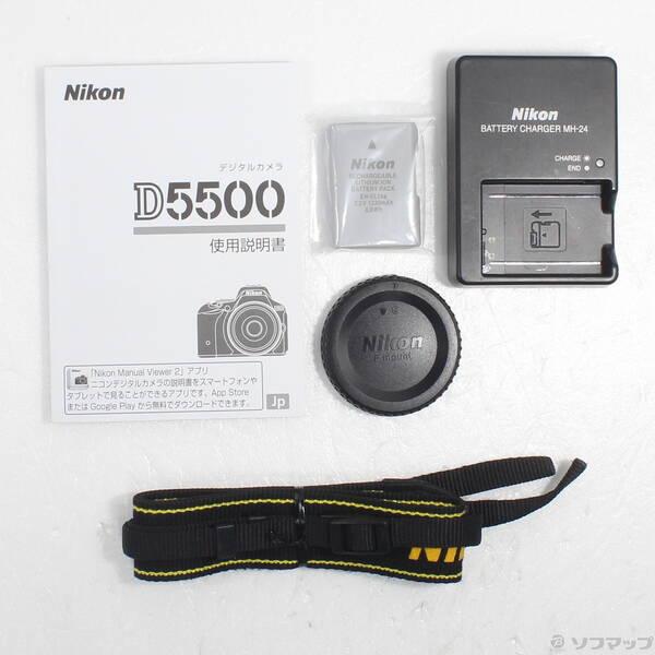 〔中古〕Nikon(ニコン) NIKON D5500 ボディ ブラック〔368-ud〕 |  | 05