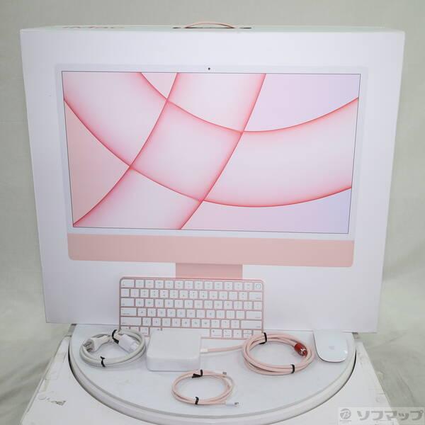 〔中古〕Apple(アップル) iMac 24-inch Mid-2021 MJVA3J／A Apple M1 8コアCPU_7コアGPU 8GB SSD256GB ピンク 〔macOS v26.6〕〔377-ud〕 |  | 04