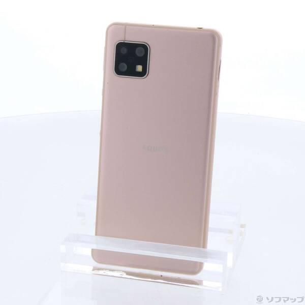 〔中古〕SHARP(シャープ) AQUOS sense5G 64GB ライトカッパー A004SH SoftBank〔352-ud〕 | 