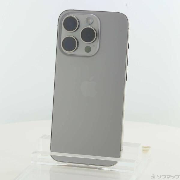 〔中古〕Apple(アップル) iPhone15 Pro 128GB ナチュラルチタニウム MTU93J／A SIMフリー〔295-ud〕 | 