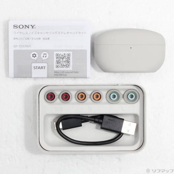 中古〕SONY(ソニー) WF-1000XM5 プラチナシルバー〔262-ud