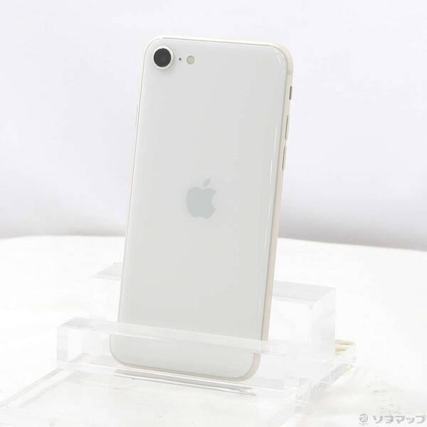 〔中古〕Apple(アップル) iPhone SE 第3世代 64GB スターライト MMYD3J／A SIMフリー〔377-ud〕 | 