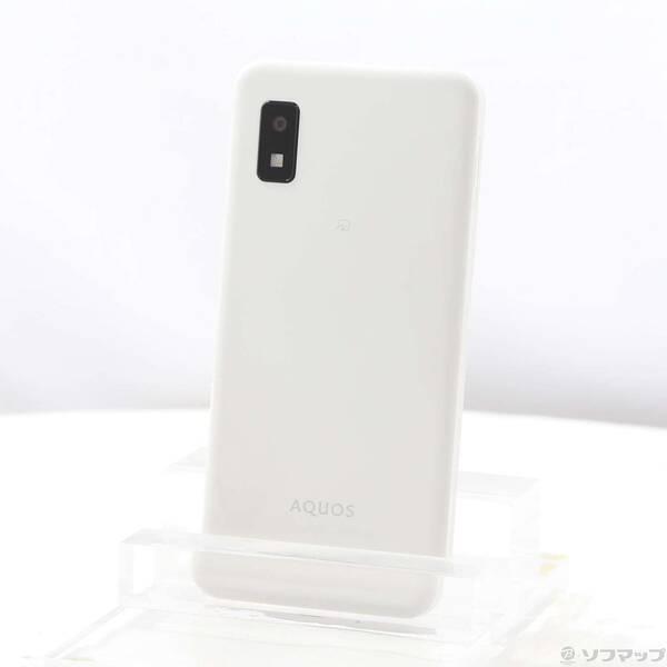 〔中古〕SHARP(シャープ) AQUOS wish3 64GB ホワイト SH-M25 SIMフリー〔352-ud〕 | 