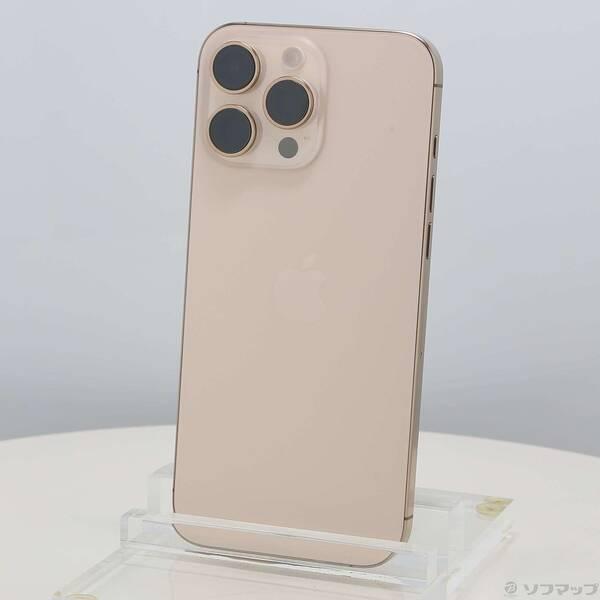 〔中古〕Apple(アップル) iPhone16 Pro Max 256GB デザートチタニウム MYWJ3J／A SIMフリー〔262-ud〕 | 